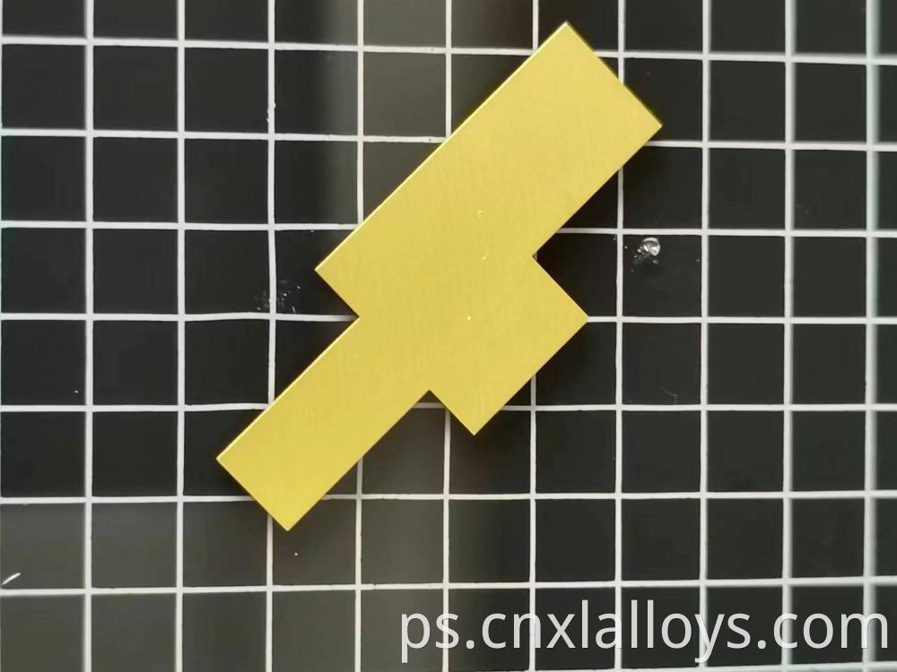 W Cu Alloy Gold Plated Parts7